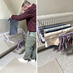 Speedi Dry Extendable Over Radiator Airer | Lilac