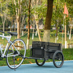 Bike Cargo Trailer With Foldable Storage Box | Black