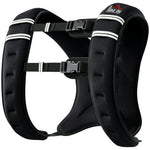 Weighted Vest With Adjustable Straps, Pocket | 10kg | Black