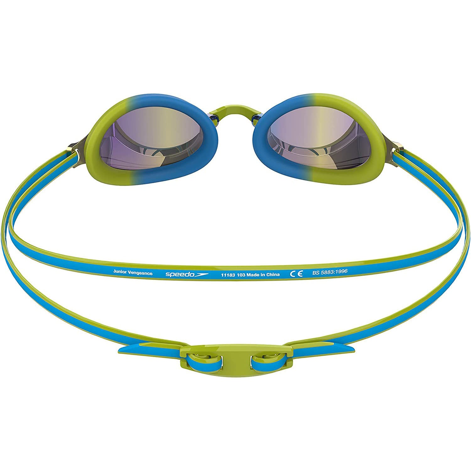 Childrens/kids Vengeance Swimming Goggles | One Size | Blue