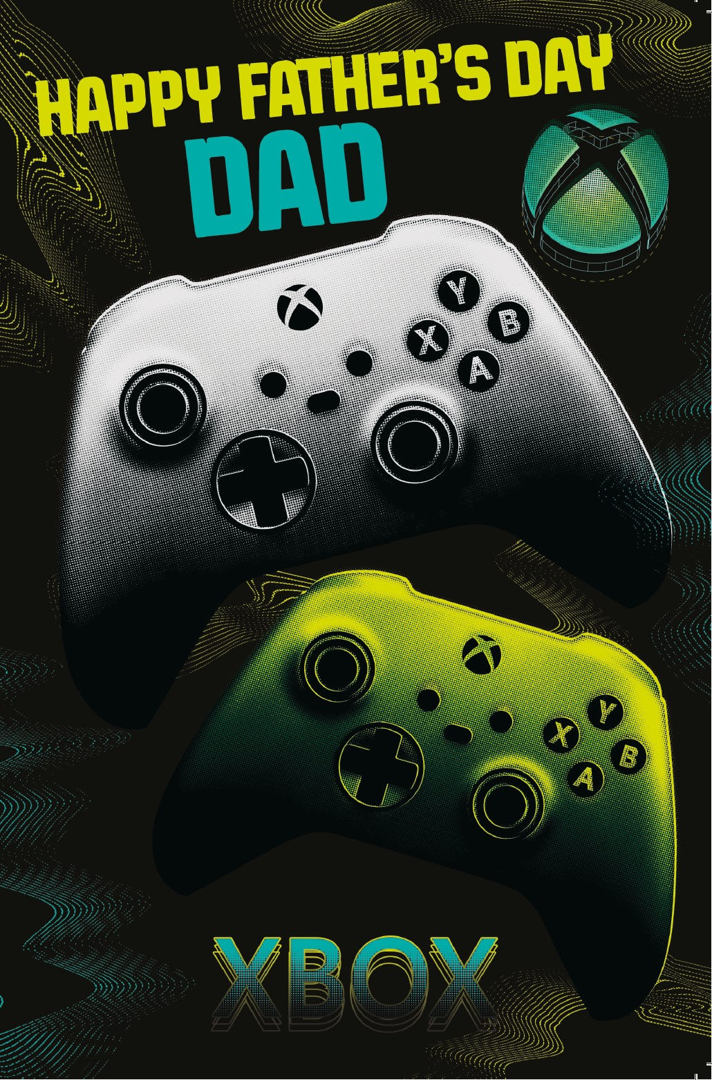 Dad' Father's Day Card Official Product