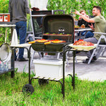 Charcoal Barbecue Grill Portable Bbq Grill | Red