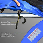 12ft Trampoline Safety Pad - Blue | Blue