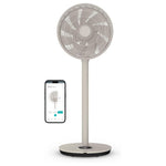 Whisper Flex 2 Smart Standing Fan With 30 Fan Speeds | Stone