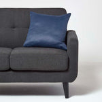 Herringbone Chevron Cushion Cover | 45cm x 45cm | Navy Blue