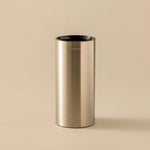 Free Standing Brush Holder Glossy Stainless Steel Logic
