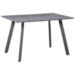 Rectangular Dining Table, Metal Legs, Spacious