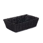 Black Paper Rope Tray | Large | Black