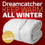 Deluxe Electric Blanket Fully Fitted Polar Fleece Heated Bed Underblanket 3 Heat Settings | Single | White