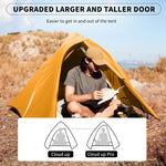 Cloud Up 2 Person Tent | 2 Person | Orange