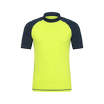 Mens Uv Protection Rash Guard | Extra Large | Yellow