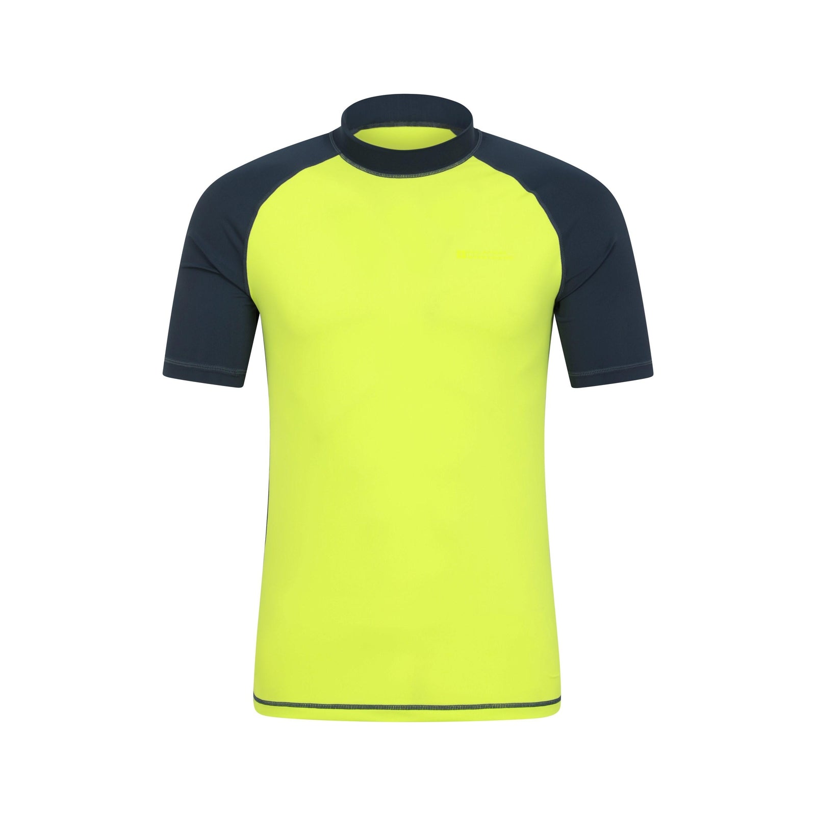 Mens Uv Protection Rash Guard | Small | Yellow
