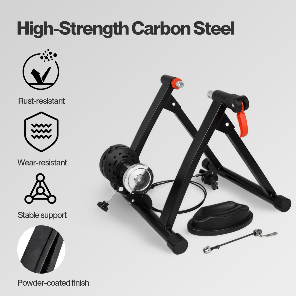 Monvelo Turbo Trainer Magnetic Bike Training Stand 6 Level Resistance Indoor