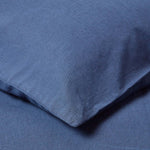 Linen V Shaped Pillowcase | V Shape | Navy Blue