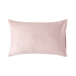 Egyptian Cotton Satin Stripe Housewife Pillowcase 330 Tc | 48 x 74cm | Dusky Pink