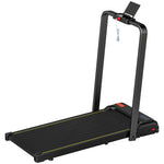Folding Treadmill Under Desk Walking Pad With Incline | Black