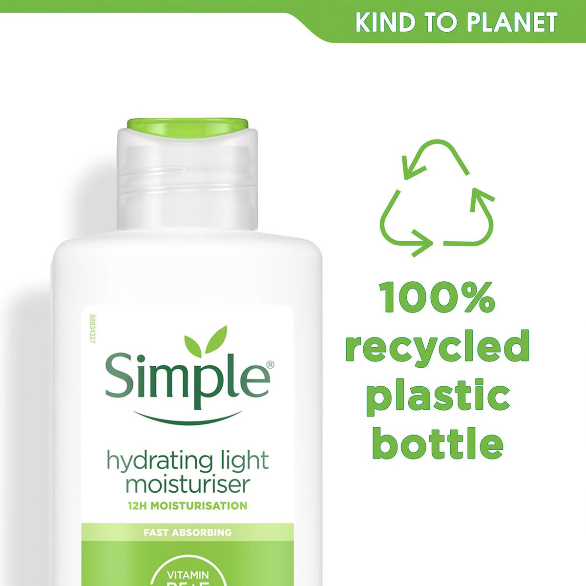 Hydrating Light Moisturiser For Sensit, 125ml, 6pk | Set of 6 | White