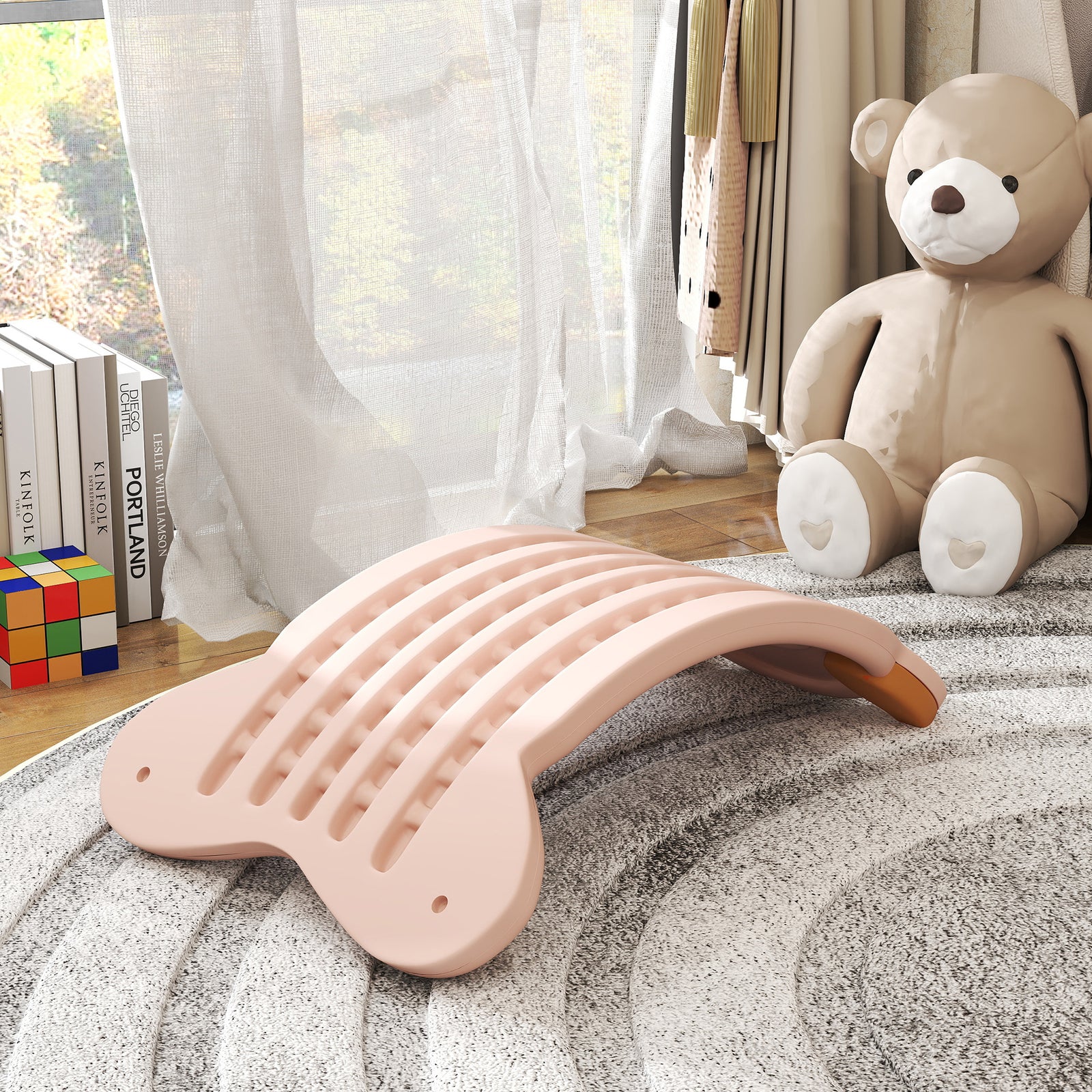 Balance Board For Kids Balance Training & Sensory Play | Pink