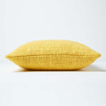 Nirvana Cotton Cushion Cover | 60cm x 60cm | Yellow