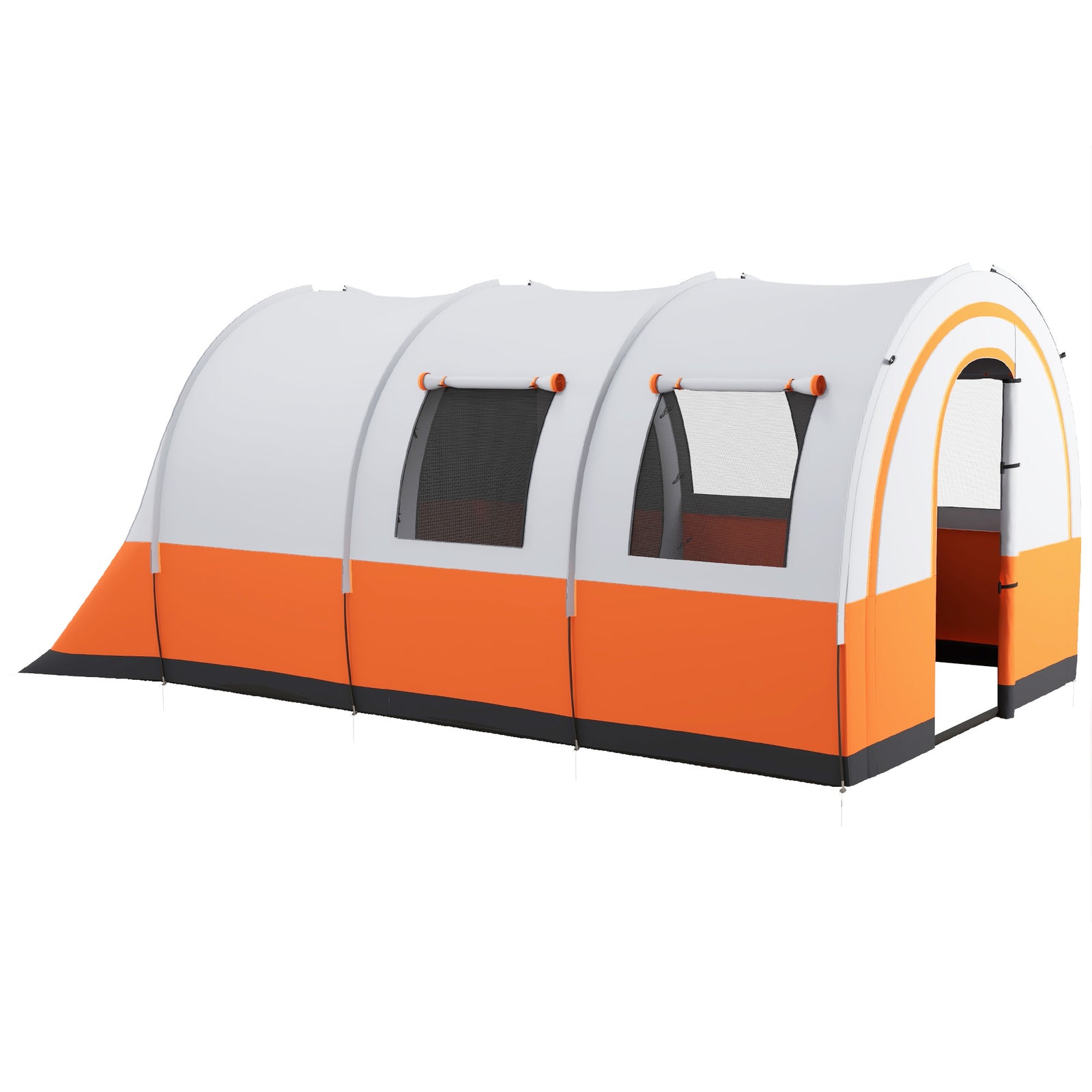 Camping Tent, 3000mm Waterproof Family Tent For 5-6 Man | Multi Colour