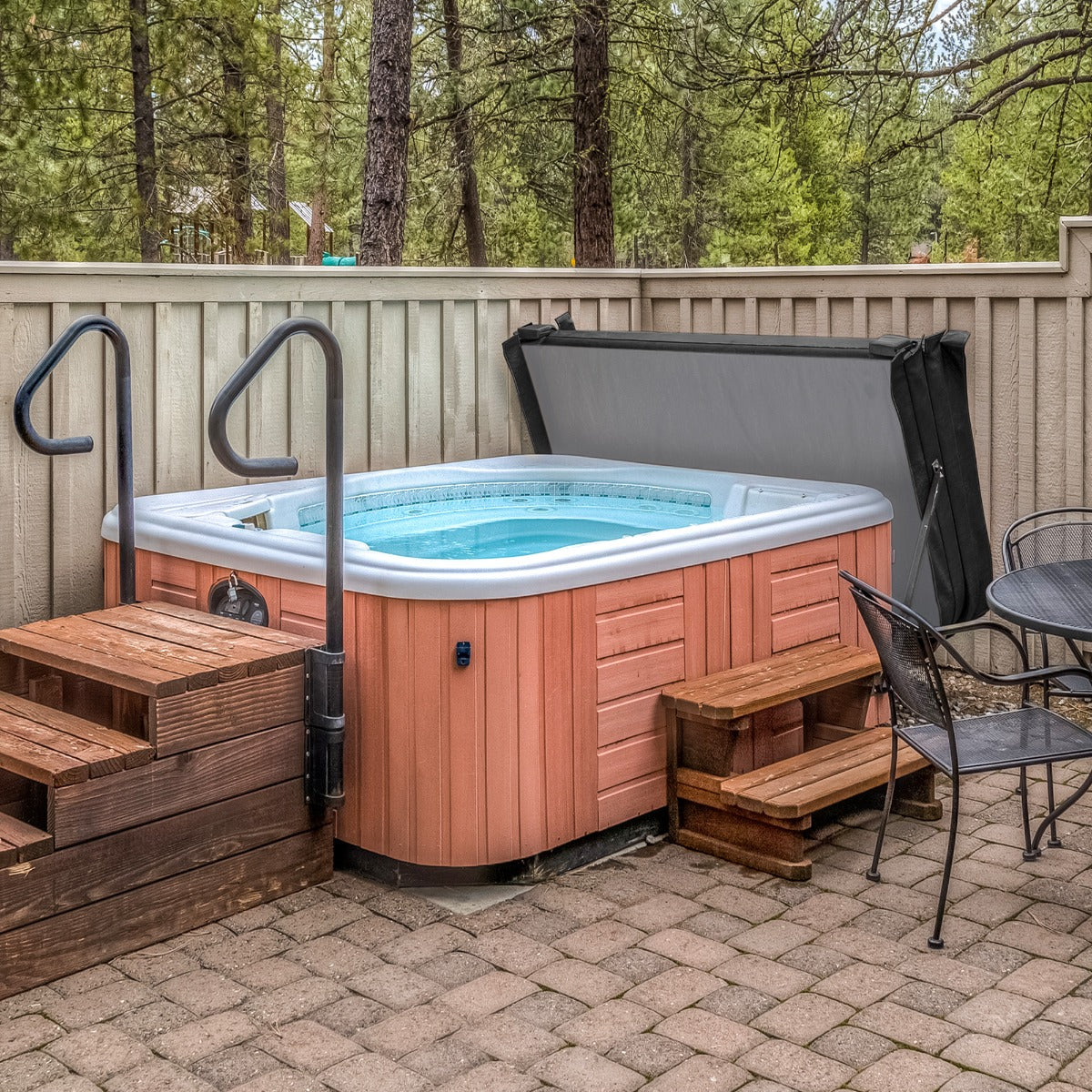2.1m Hot Tub Spa Cover | Black