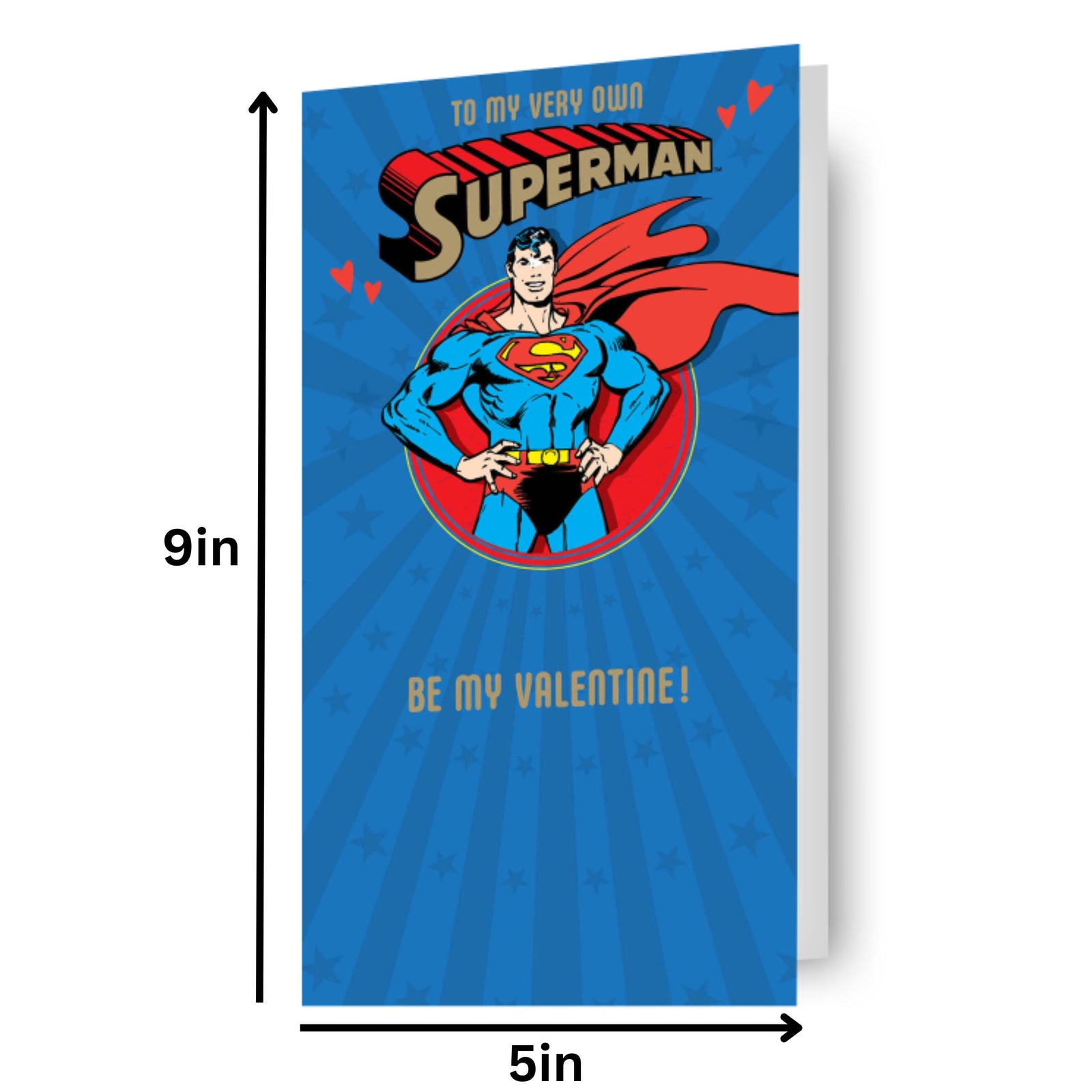 Superman 'my Very Own Superman' Valentine's Day Card Official Product