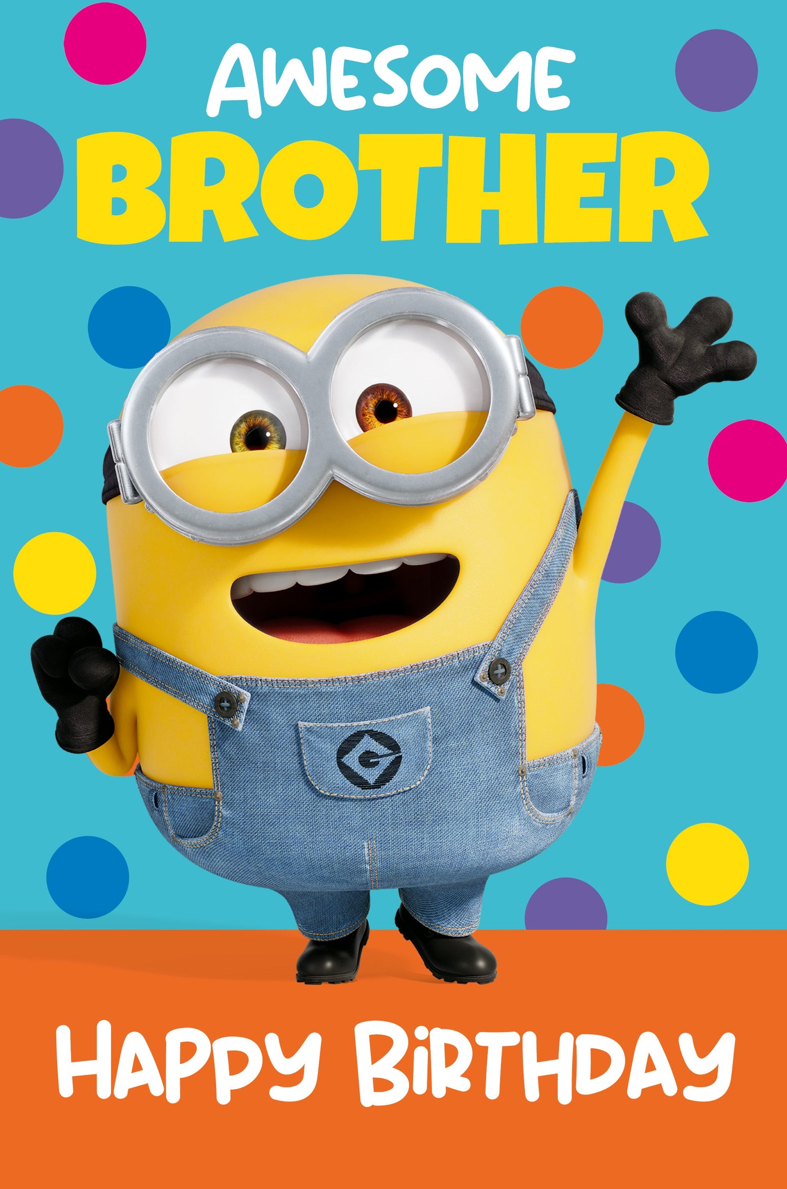 Awesome Brother Birthday Card Official Product