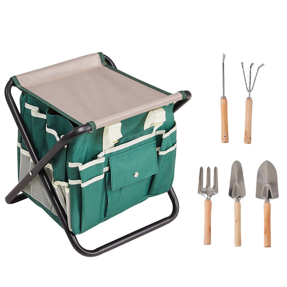 Garden Tool Set With Storage Bag