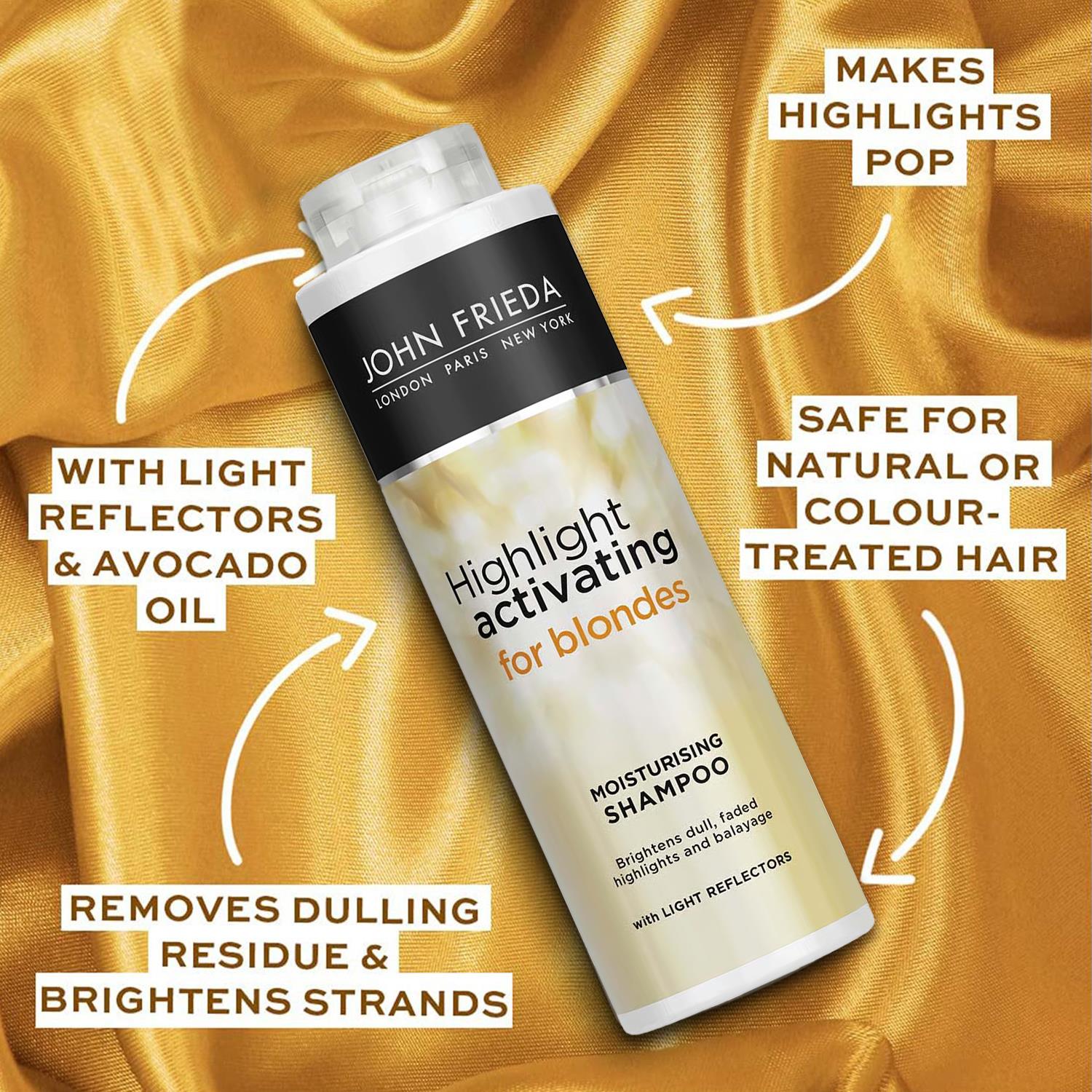 John Frieda Sheer Blonde Highlight Activating Shampoo & Conditioner New Duo Pack