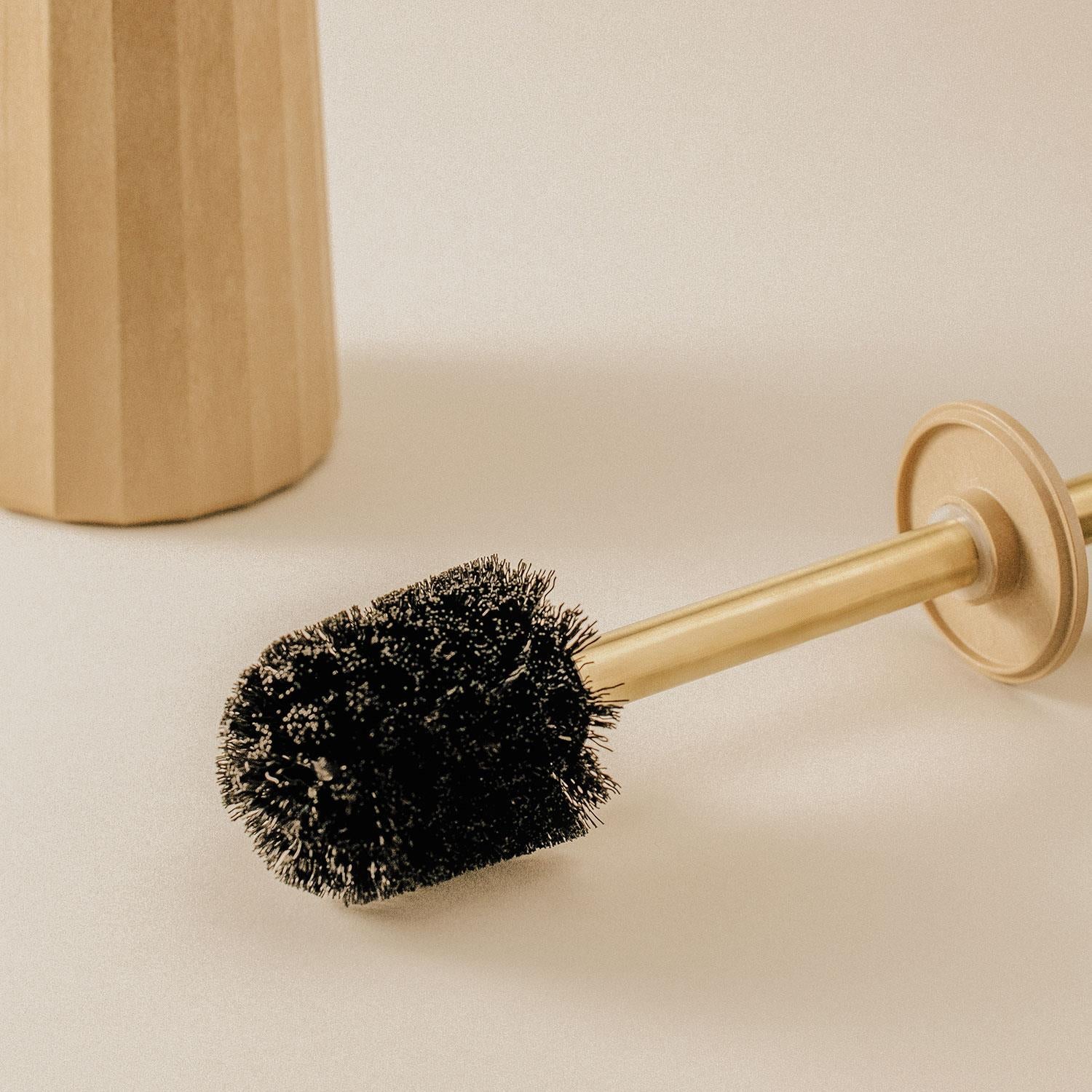 Toilet Brush Beige Recycled Materials Design Avenir Collection