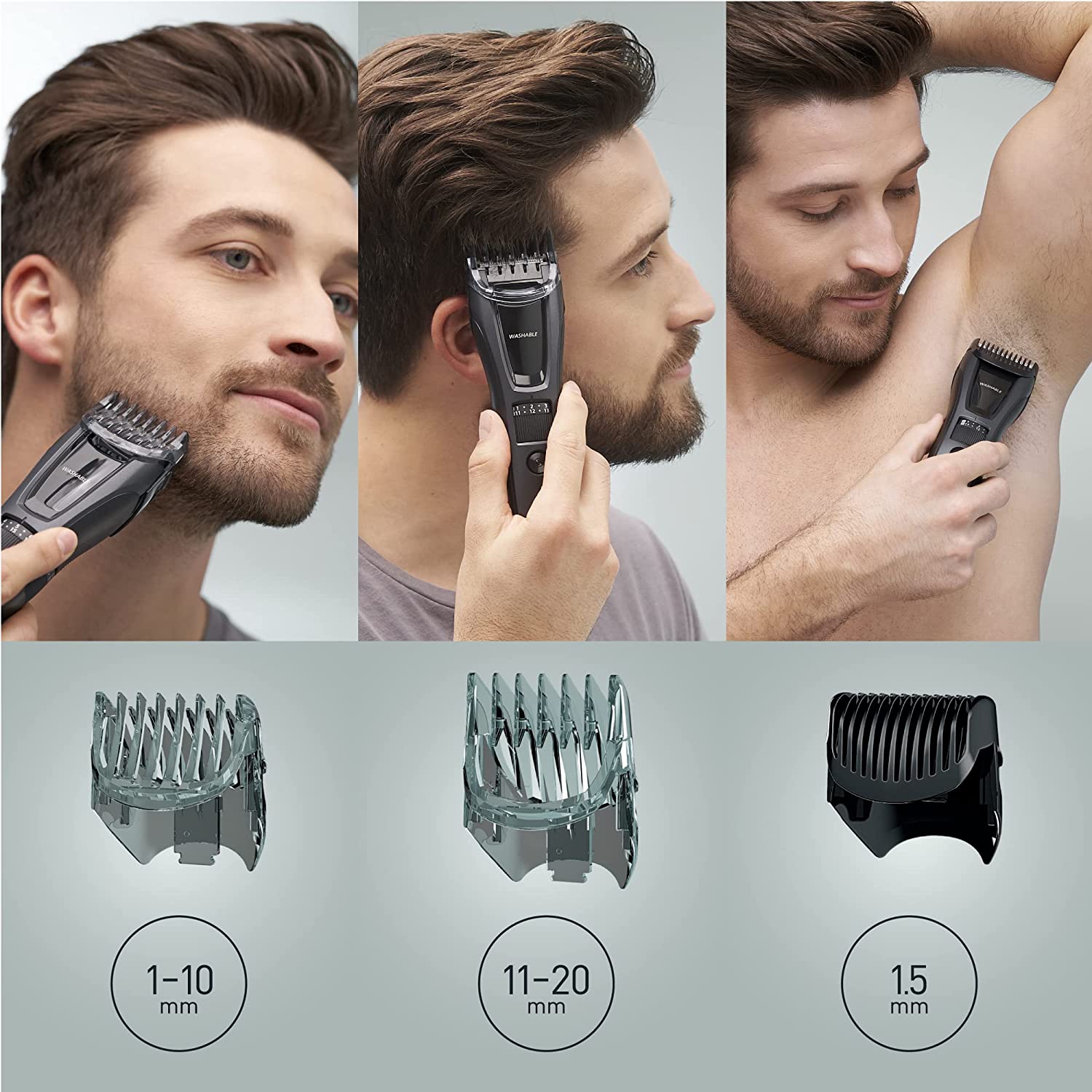 Er-gb62 Wet & Dry Electric Beard & Body Trimmer