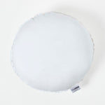 Super Microfibre Round Circular Shaped Cushion Pad | 45cm x 45cm | White