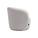 Swivel Tub Chair Upholstered Single Sofa