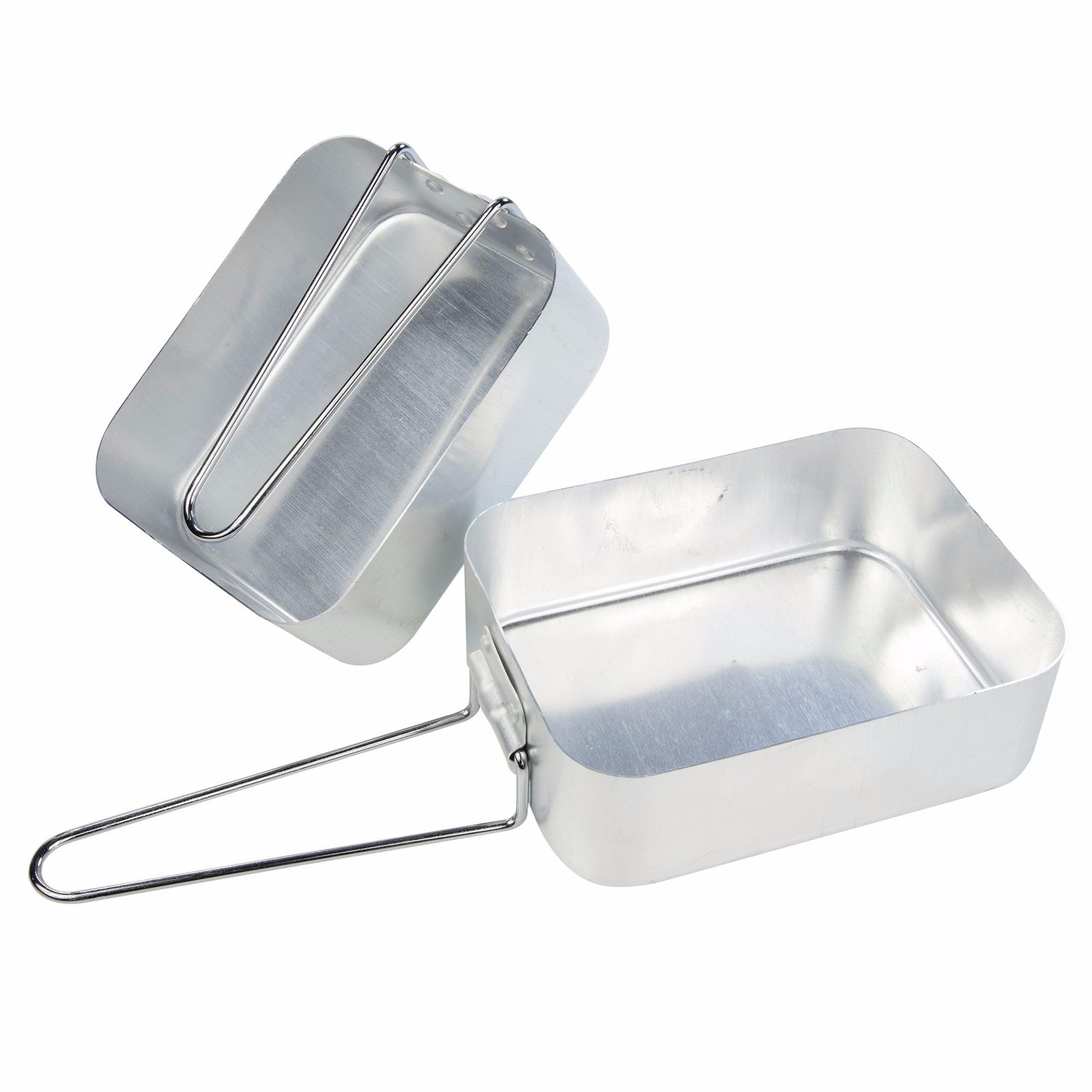 Great Outdoors Camping Mess Tin Set | One Size | Silver