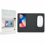 Wireless Charging Pad For Mouse And Cell Phone Charging, Black