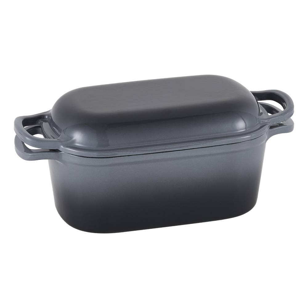 3.8l Enamelled Cast Iron Dutch Oven, Round Heavy Duty Casserole Pot With Lid, Ideal For Bread Baking
