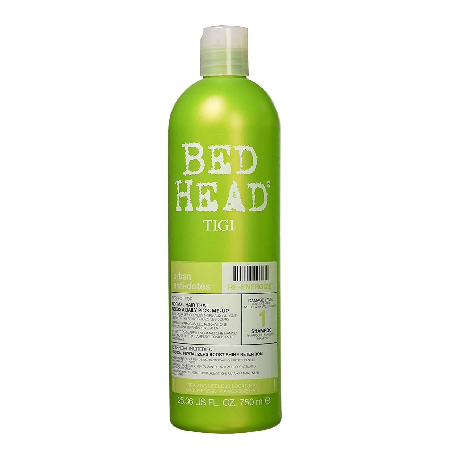 Urban Antidotes Re-energise Daily Shampoo For Normal Hair 750ml