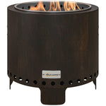Smokeless Fire Pit W/ Poker, Metal