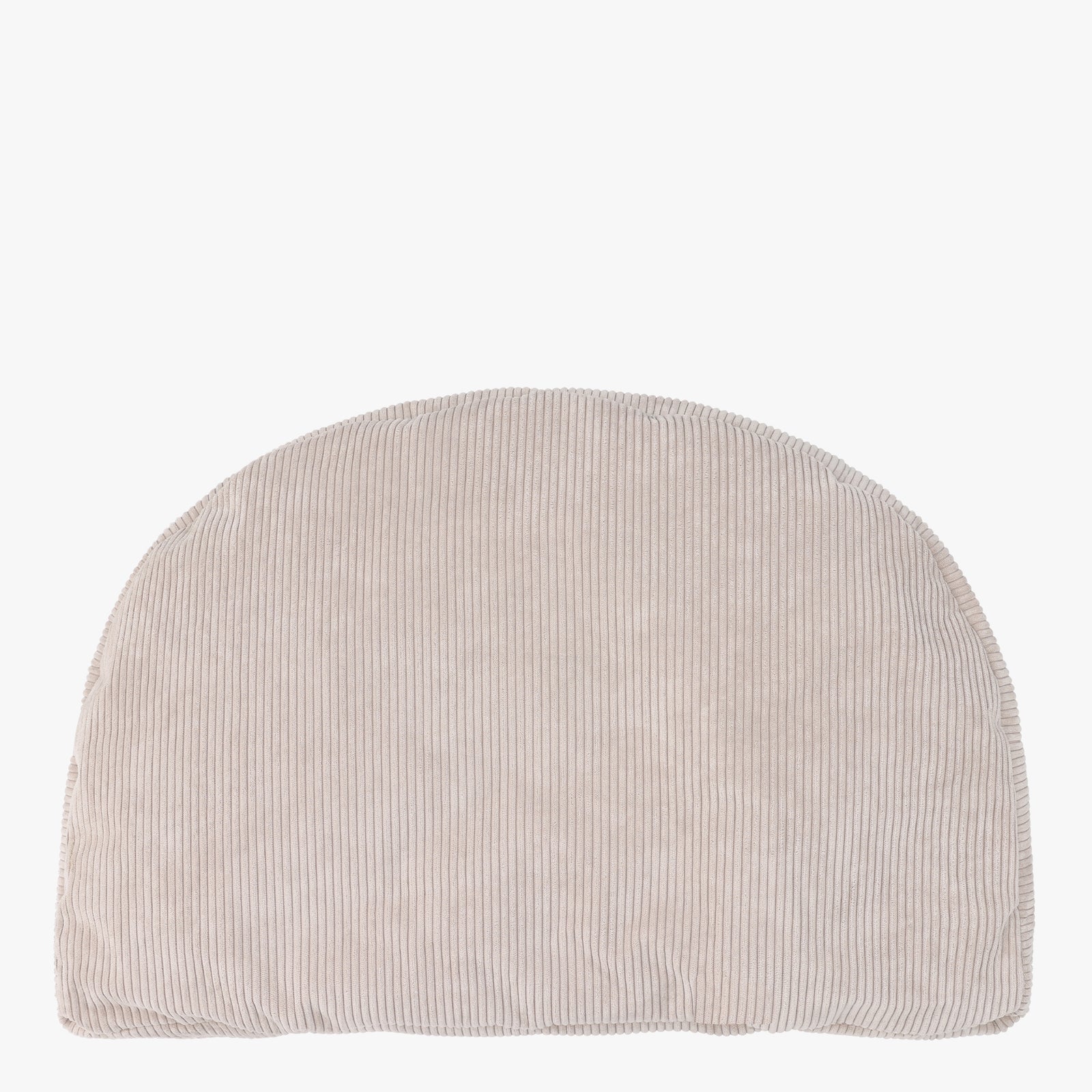 Remi Fine Cord Bean Bag Pouffe | Beige