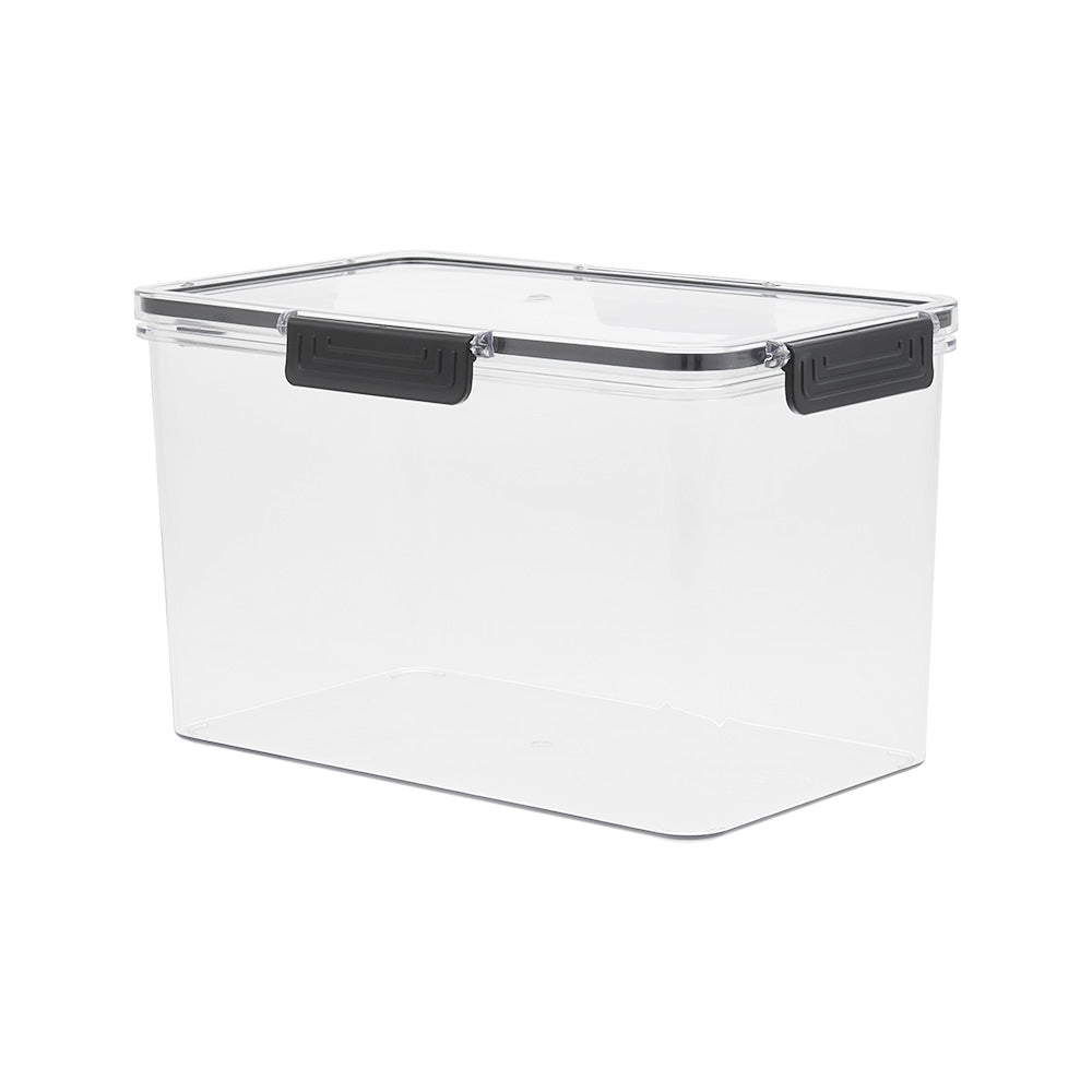 Stackable Clear Fridge Organisers Storage Boxes | Set-of-4