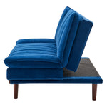 Scandinavian Click Clack Sofa Bed - Double | Navy Blue