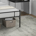 Single/double/king Metal Bed Frame Underbed Storage Space | Single | Black