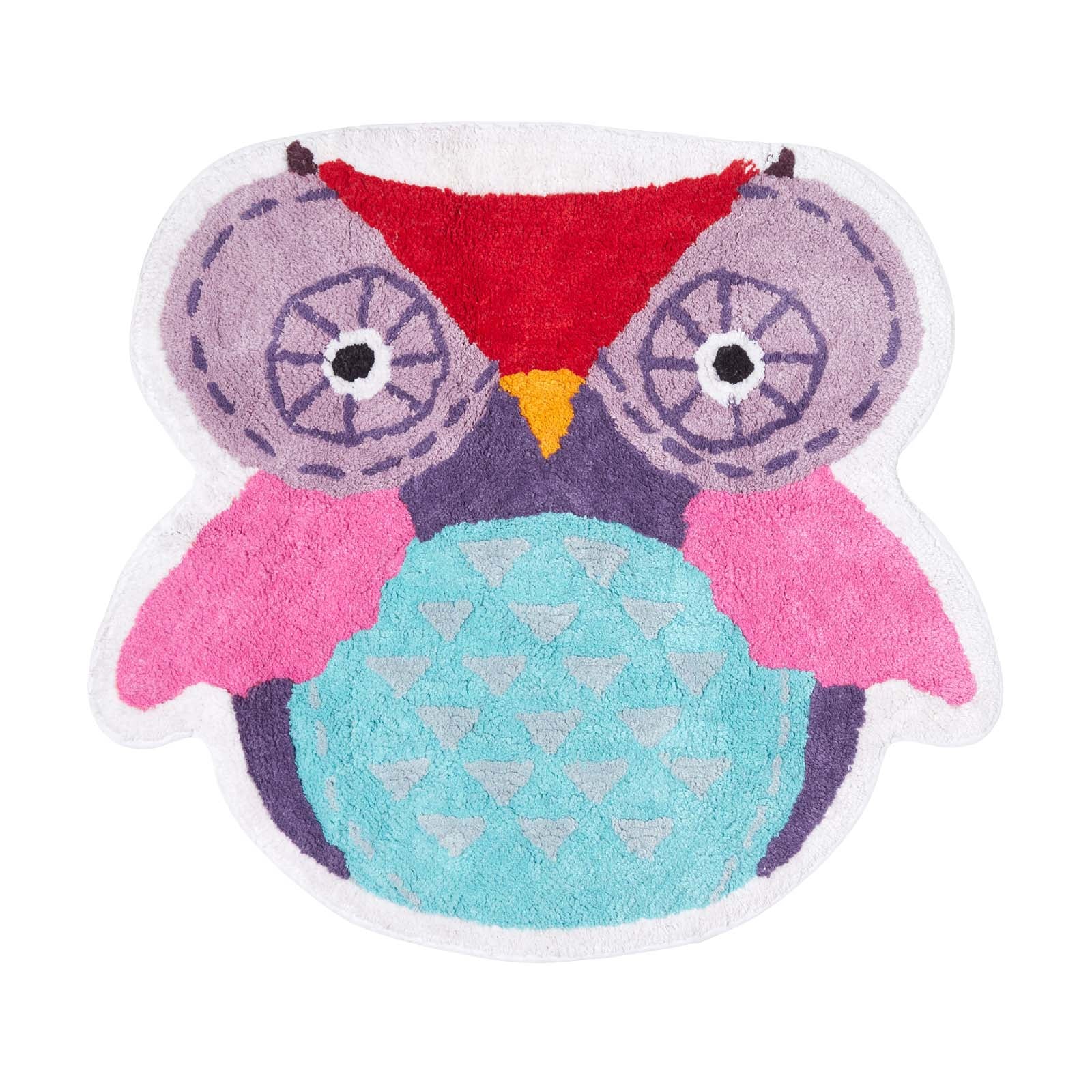 Cotton Tufted Owl Children Rug