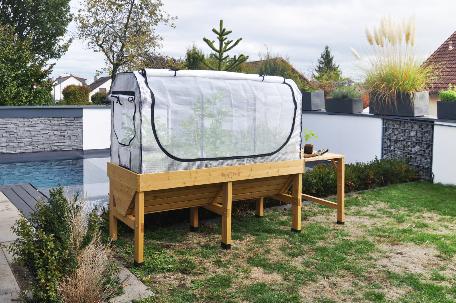 Medium Classic Greenhouse Frame & Multi-cover Set