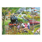 Full Steam Ahead Jigsaw - Big 500 Piece Jigsaw Puzzle For Adults, With Extra Large Pieces