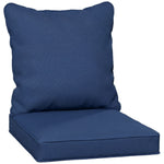 Cushion Set With Seat & Back Pad, Cushion Only | Blue