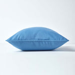 Cotton Plain Cushion Cover | 45cm x 45cm | Airforce Blue