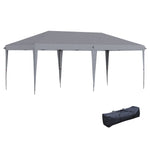 3 X 6 M Pop Up Gazebo Patio Party Event Heavy Duty Canopy | Gray