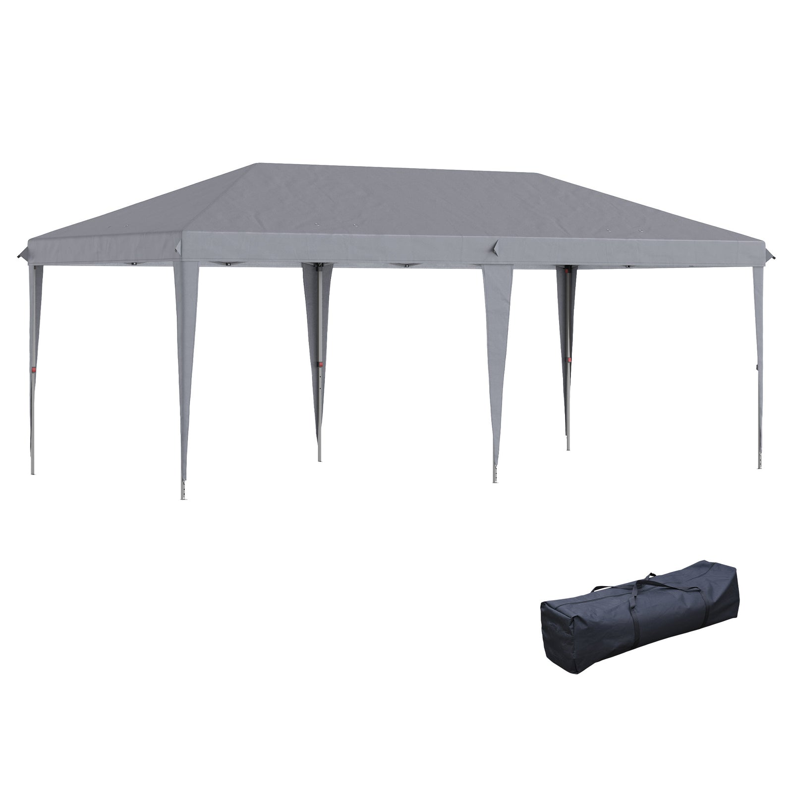 3 X 6 M Pop Up Gazebo Patio Party Event Heavy Duty Canopy | Gray