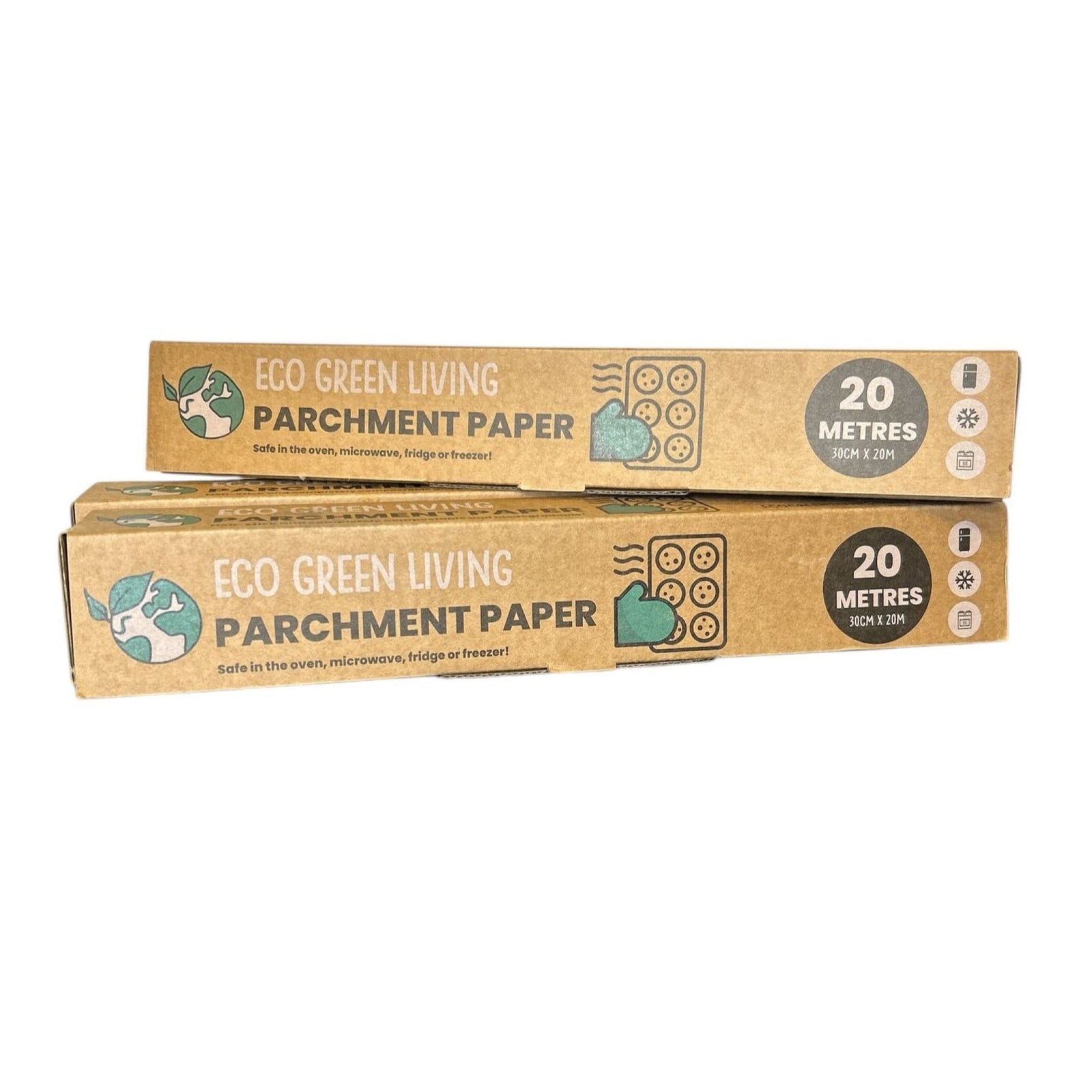 Parchment Paper 30cm X 20m, 38gsm | Set-of-3 | Brown